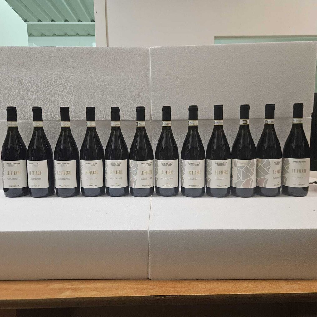 2024 Agricola Vallebelbo, Le Filere - Barbera D'Asti DOCG - 12 Flaskor (0,75L) #1.0