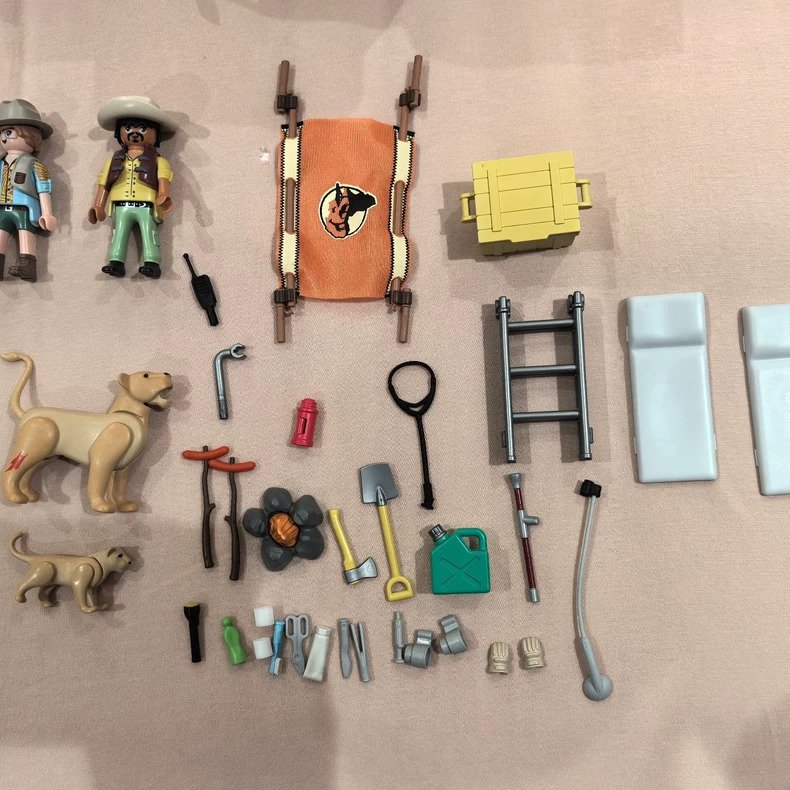 Playmobil - Legetøj Wilktopia Safari Jeep with Rooftop Tent - Tyskland #1.0