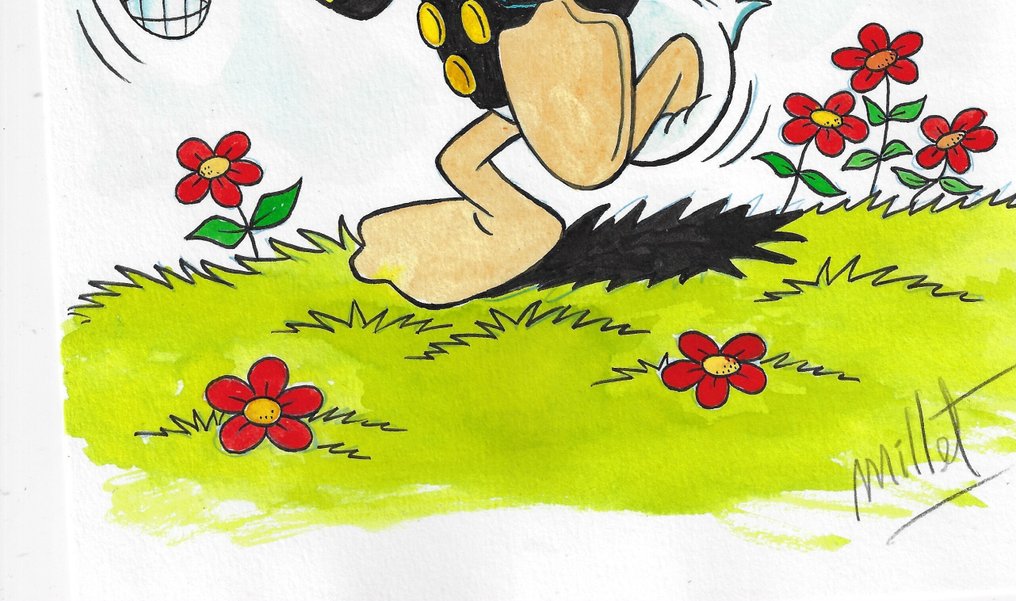 Millet - 1 Original colour drawing - do - 2025 #3.2