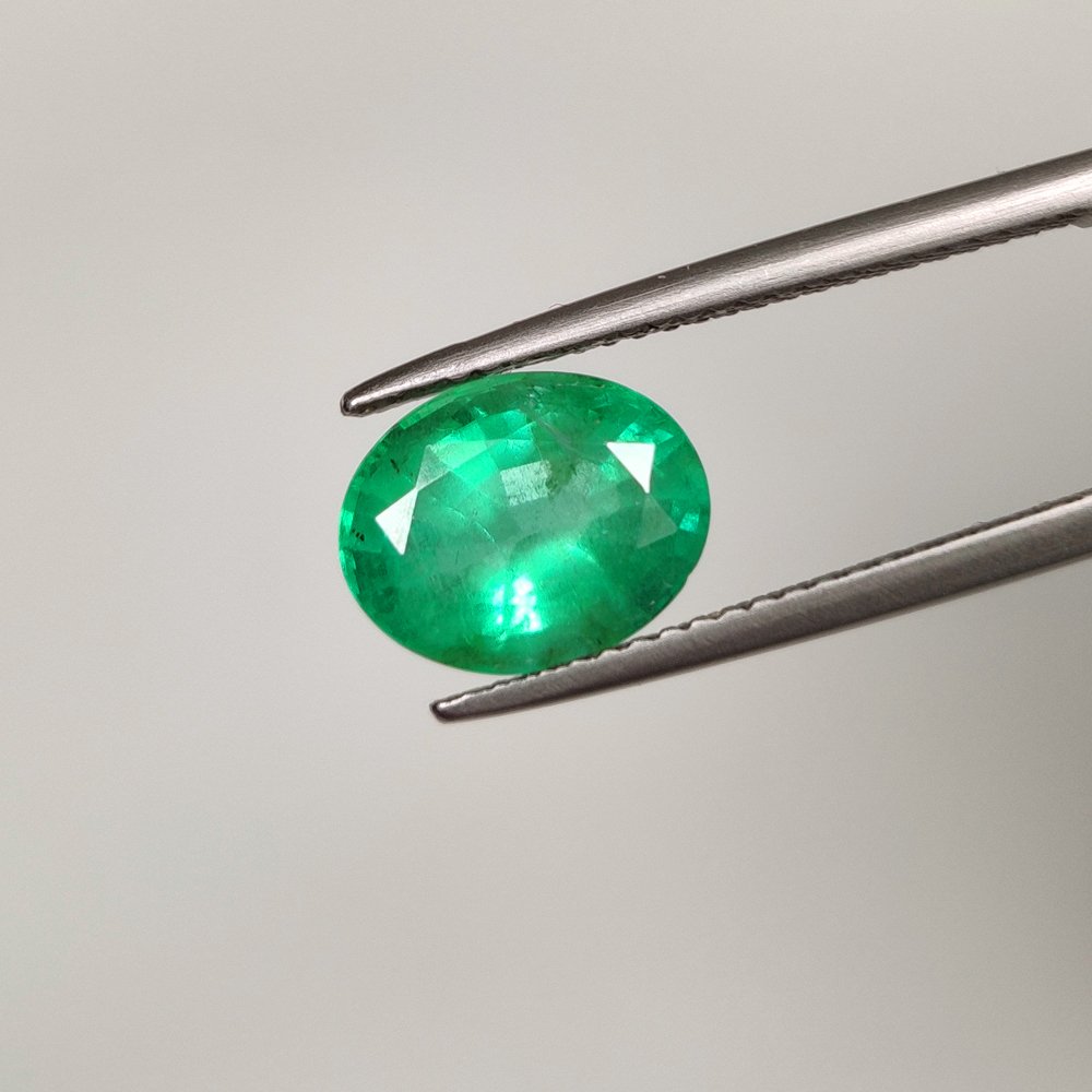 Verde Smarald - 2.41 ct - IGI (Institutul gemologic internațional) - Ulei minor #1.0