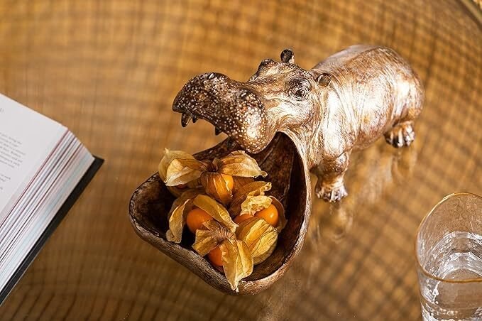 Kare Design - Αγαλματίδιο, Hungry Hippo - 17 cm - Ρητίνη #2.1
