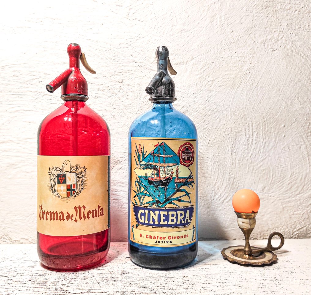 Menta y Ginebra - Siphon Vintage #1.0