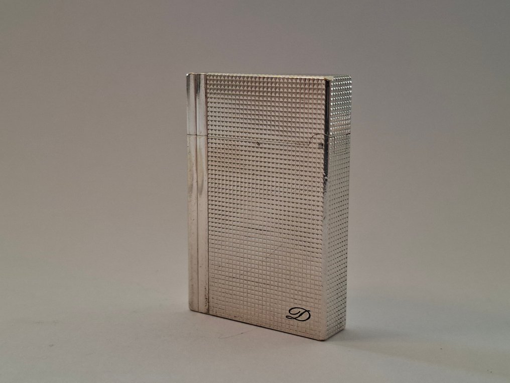 S.T. Dupont - Senza prezzo di riserva - Accendino tascabile - Placcato argento #3.2