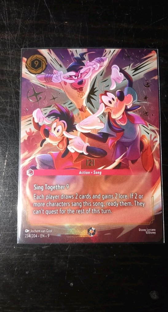 Disney - 1 Card - Disney Lorcana 234/204 Foil #1.0