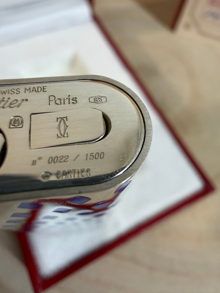 Cartier - N 0022/1500 - Αναπτήρας - ασημένιο 925 #4.3