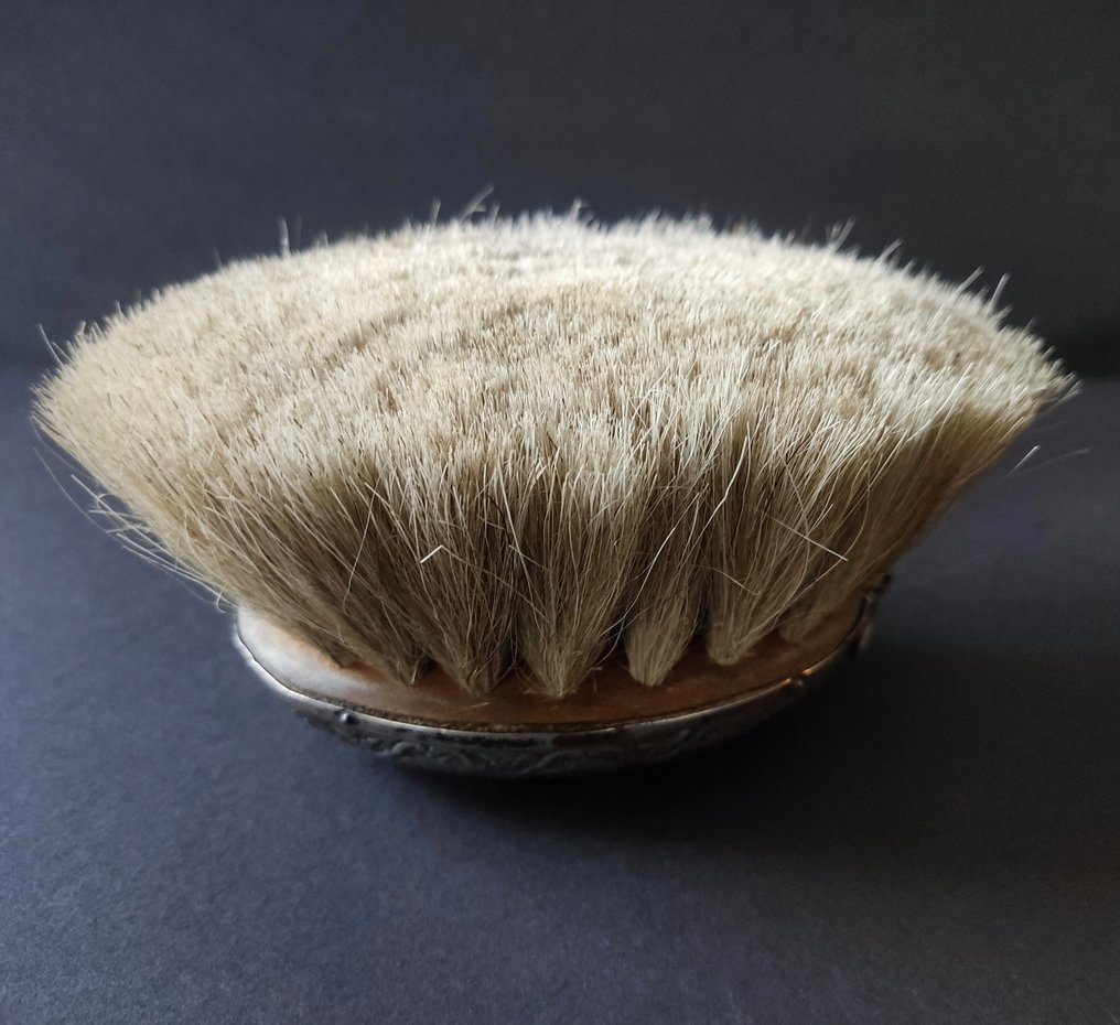 Toalett sett - Sølv - Sølvfarget klesbørste #4.3