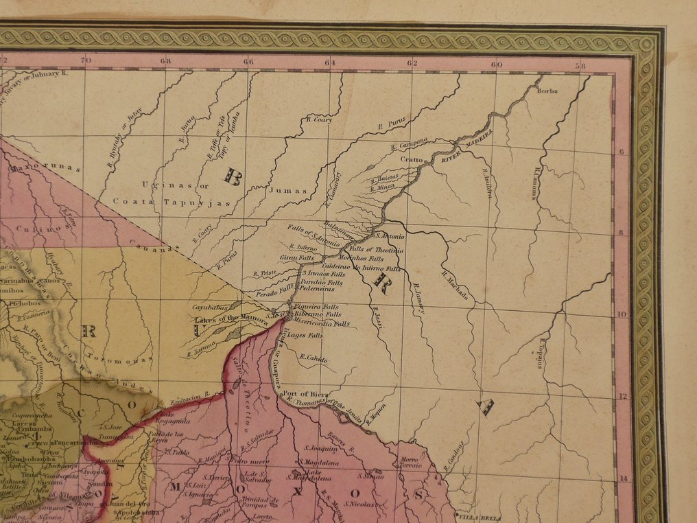 Νότια Αμερική - Περού Βολιβία; S. Augustus Mitchell - Peru and Bolivia - 1851-1860 #3.2