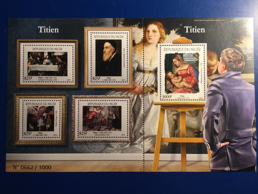 Αφρική  - ART: 119 MNH μπλοκ και φύλλα #1.0