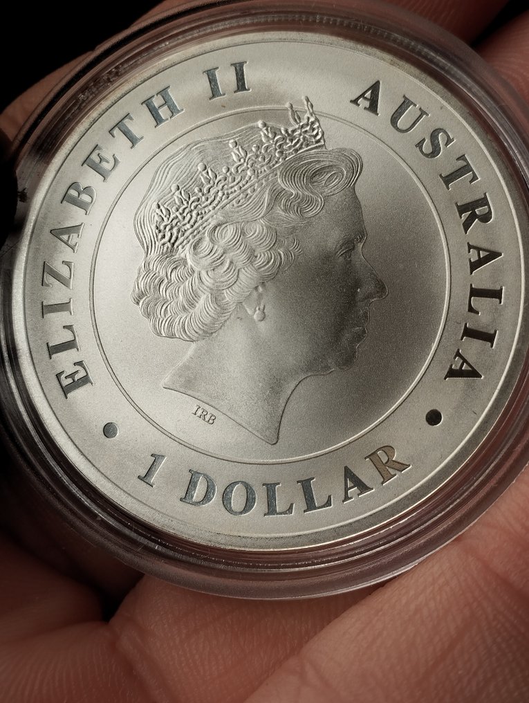 Australia. 1 Dollar 2014 cocodrilo 1 oz  (No reserve price) #1.0