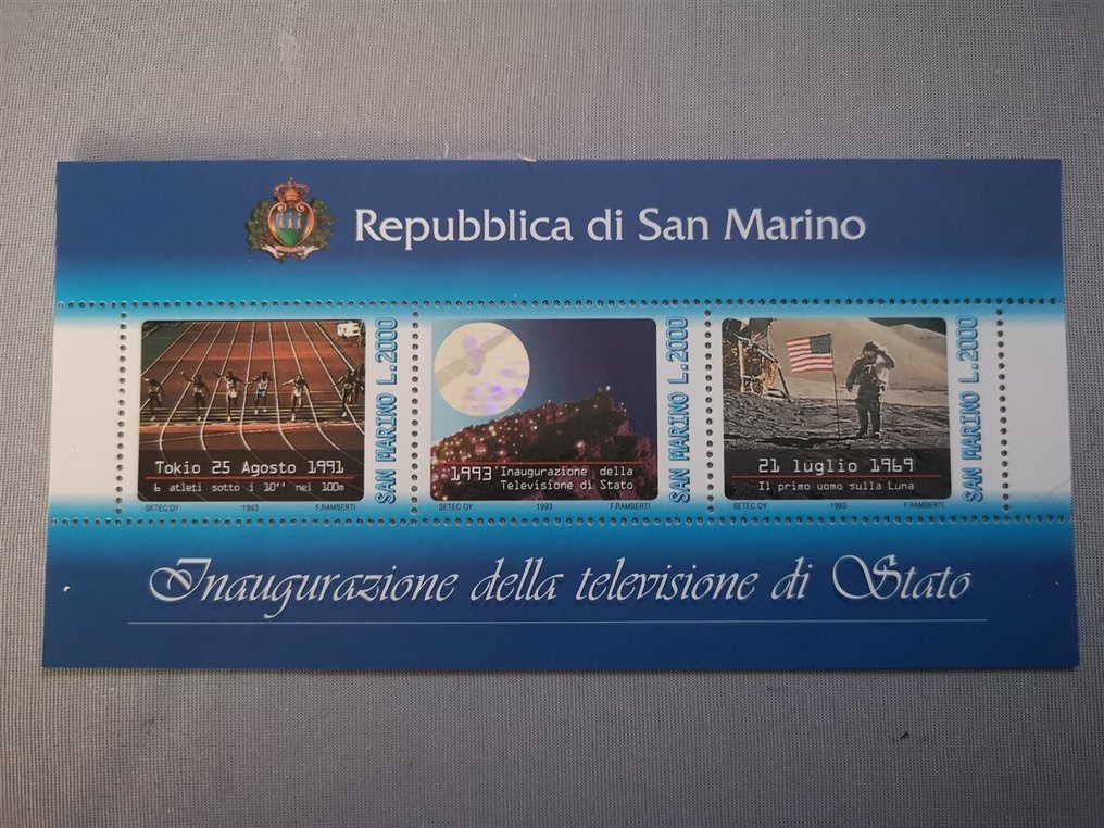 Ιταλία  - Συλλογές γραμματοσήμων και FDC από την περιοχή της Ιταλίας, πολλά γραμματόσημα και FDC, όλα σε - sassone #2.1