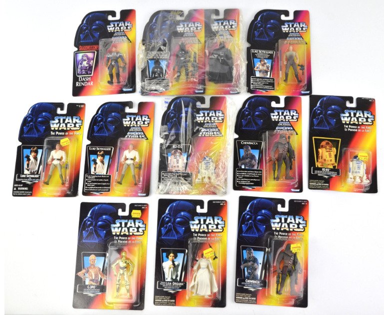孩之宝 - 玩具 30 x figurines Star Wars "The Power of the Force" - 1990-2000 #1.0