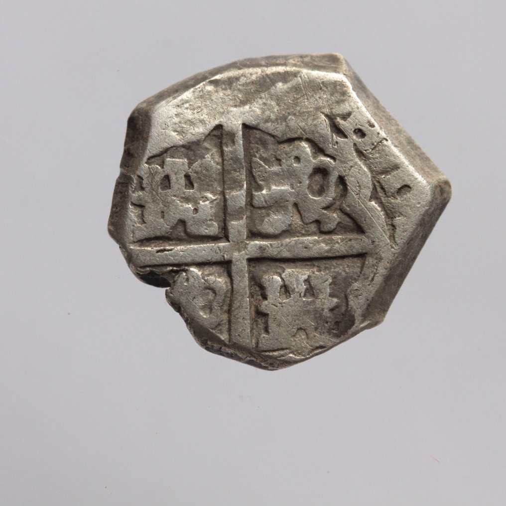 西班牙. 费利佩四世. 2 Reales 1621-1665 Sevilla  (没有保留价) #1.0