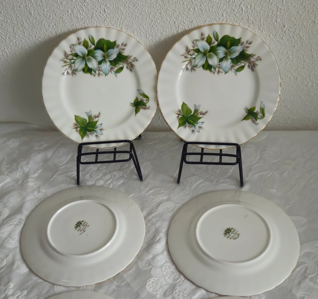 Royal Albert - 甜點食具 (6) - Trillium - Bone china - 新古典主义的魅力 #3.2