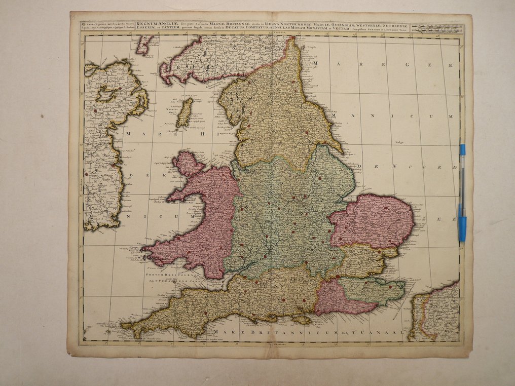 Ηνωμένο Βασίλειο - Σκωτία; Gerard et Leonard Valk - Regnum Angliae - 1681-1700 #1.0