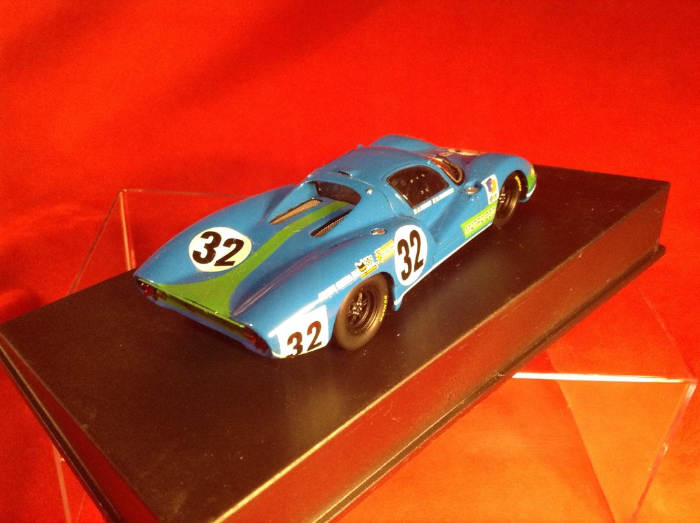 Bizarre 1:43 - Αγωνιστικό αυτοκίνητο μοντελισμού - ref. #BZ320 Matra 630 Sport Equipe Matra Elf 5° 24h Le Mans 1969 #32 Guichet/Vaccarella - Πολύ καλή ποιότητα - αρκετά σπάνιο σήμερα. #2.1