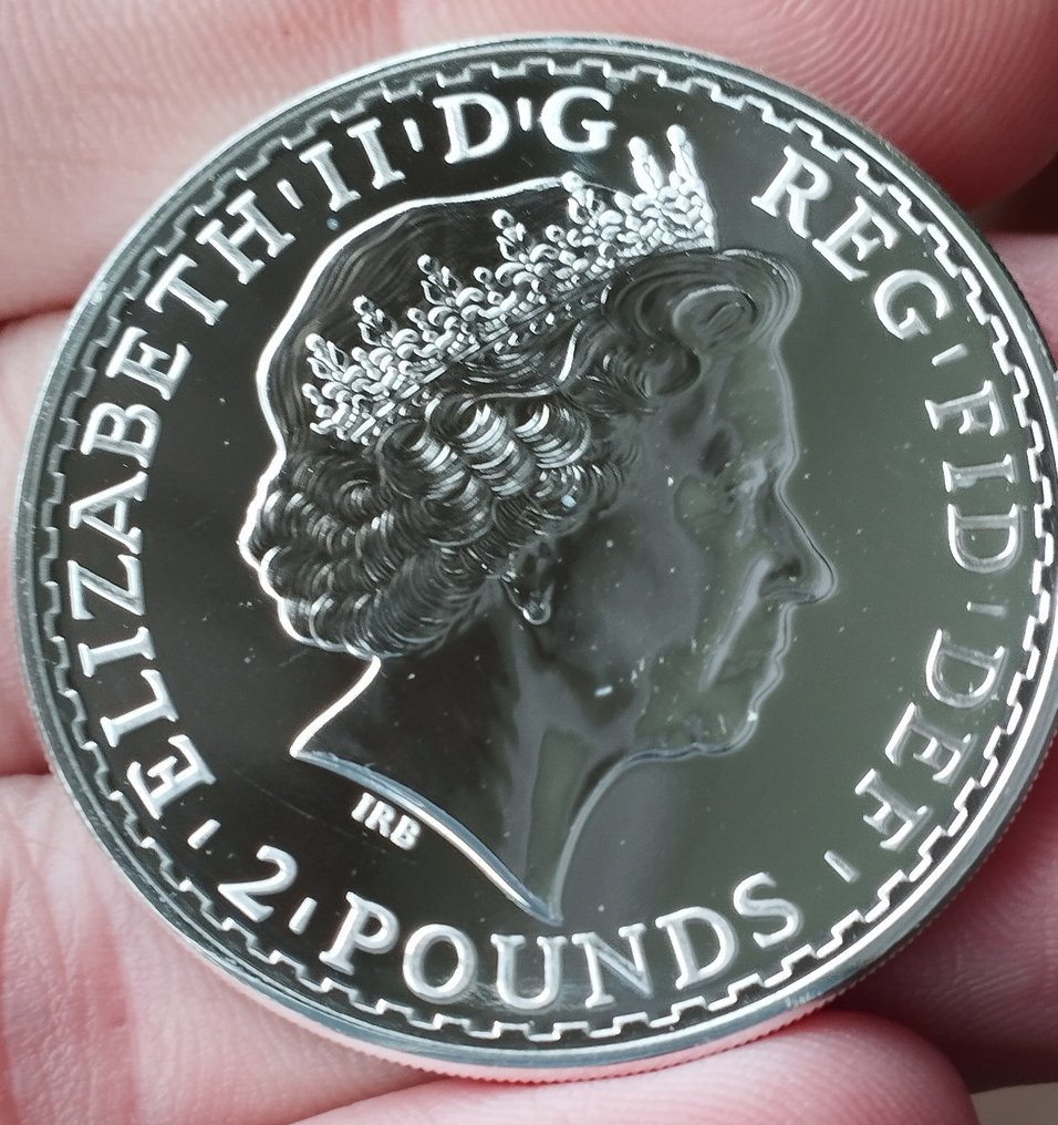 英国. 2 Pounds 2014 1 Oz .999  (没有保留价) #1.0