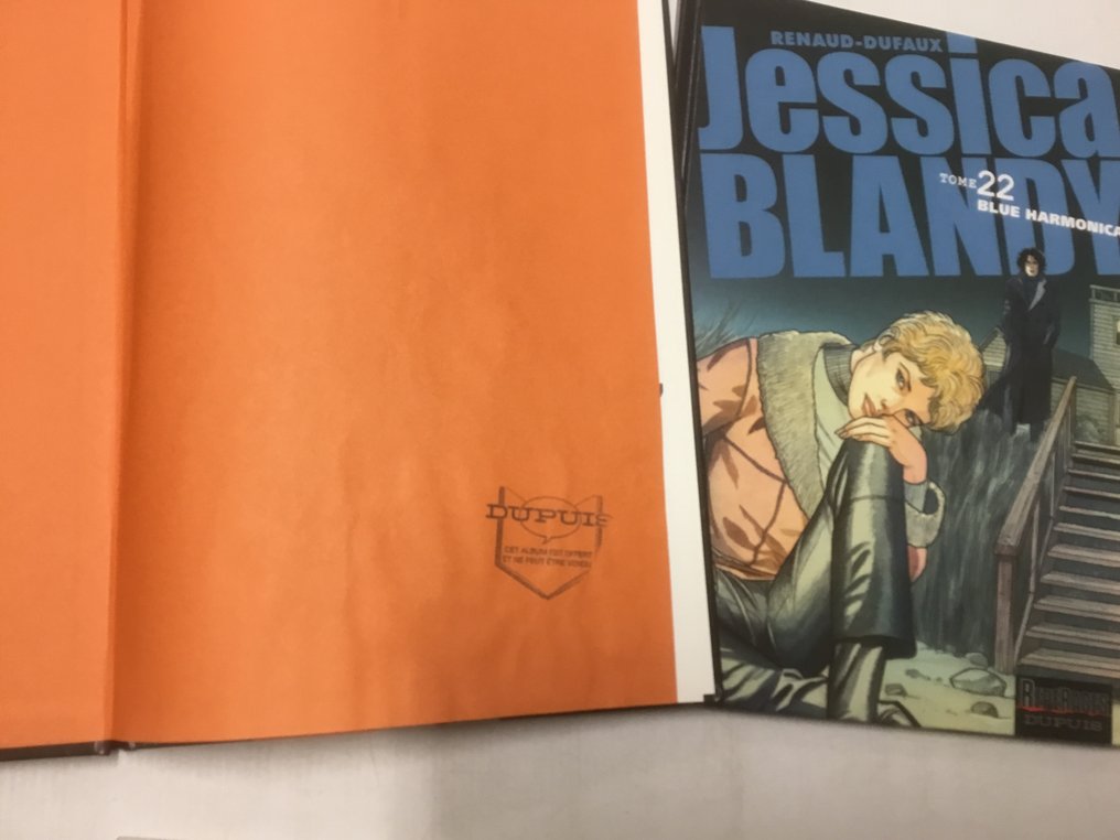 Jessica Blandy T22 à T24 + À propos + dédicace couleur - 3x C + B - 4 Album - Első kiadás - 2003/2006 #2.1