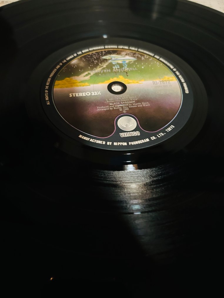 Black Sabbath - Heaven And Hell - Δίσκος βινυλίου - Ιαπωνική εκτύπωση - 1980 #3.2