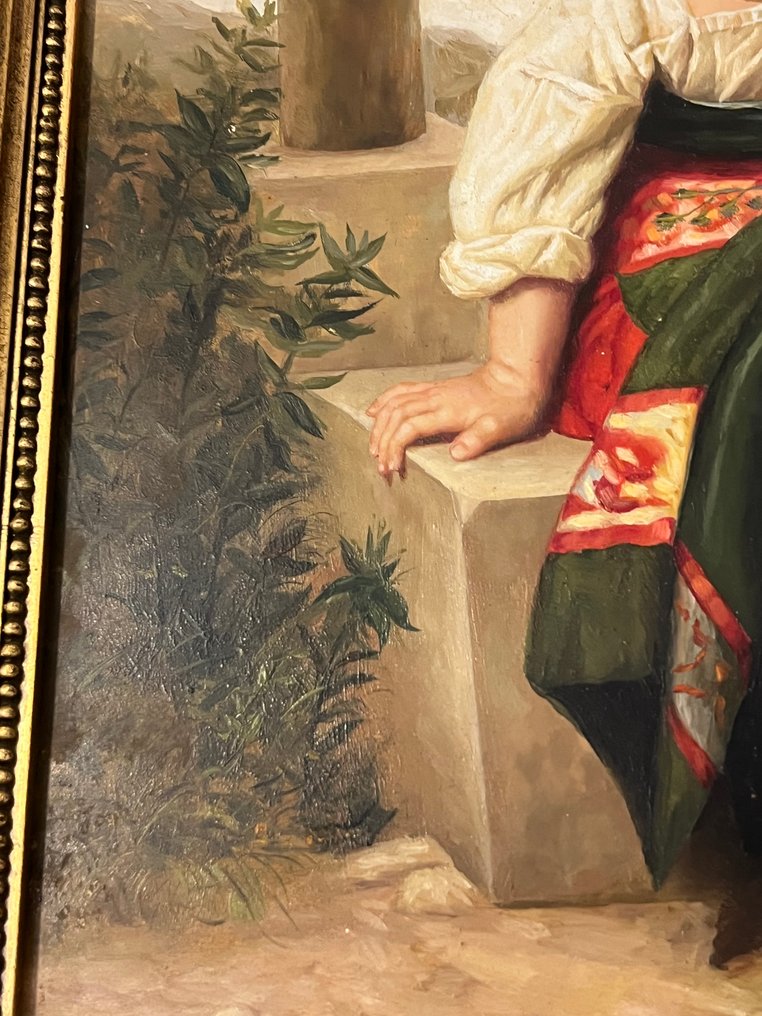 Scuola europea (XX), da William Adolphe Bouguereau - Fanciulla #3.2