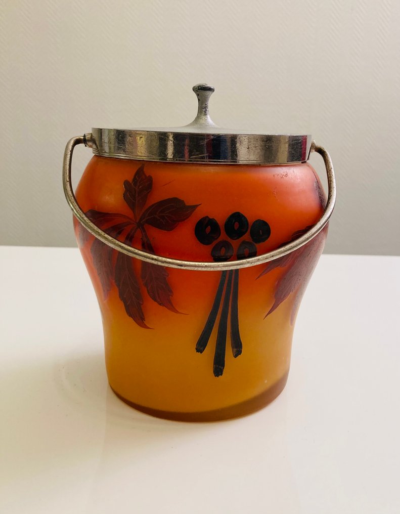 Legras & Cie. - François-Théodore Legras - Κατσαρόλα - Γυαλί - Δοχείο για μπισκότα Legras #4.3