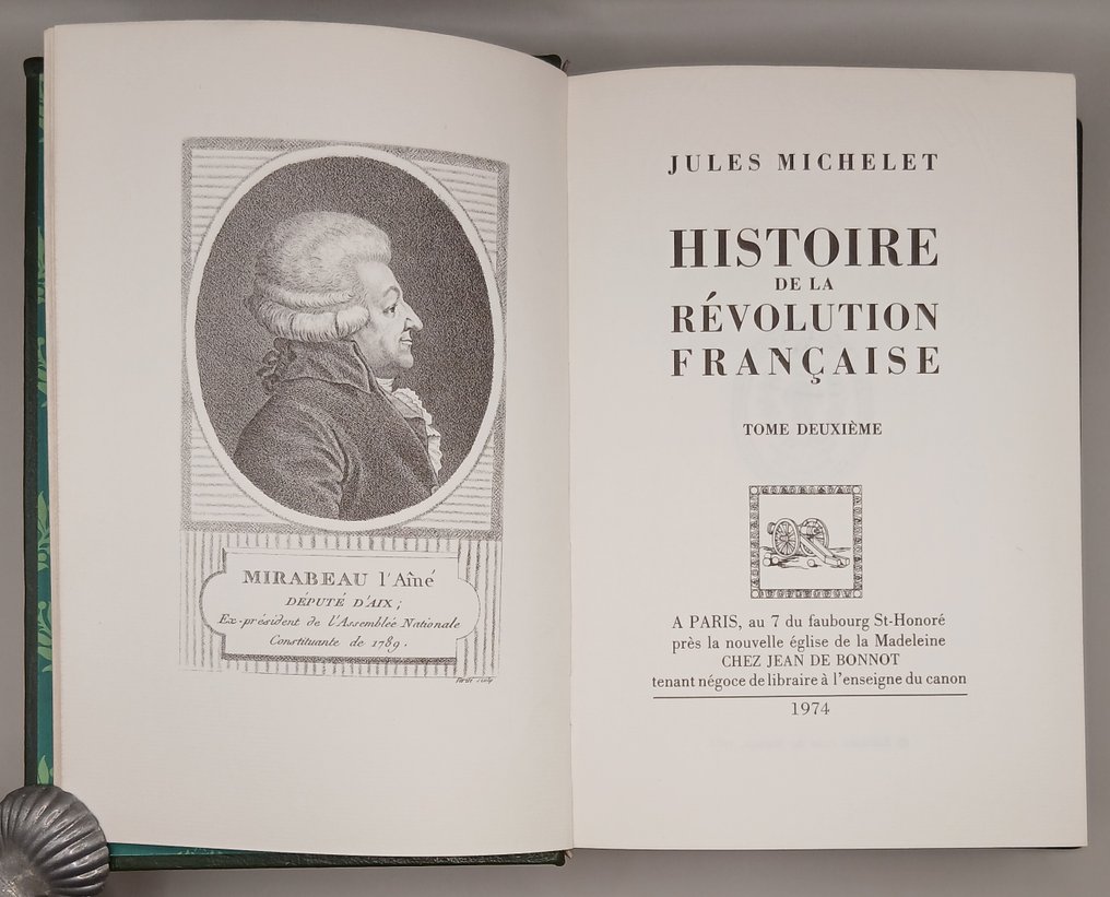 Jules Michelet - Histoire de la Révolution française - 1974 #2.1