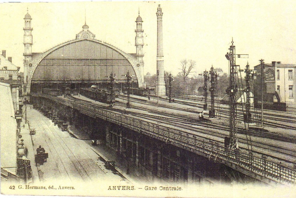 比利時 - 安特卫普 - 明信片 (200) - 1905-1950 #1.0