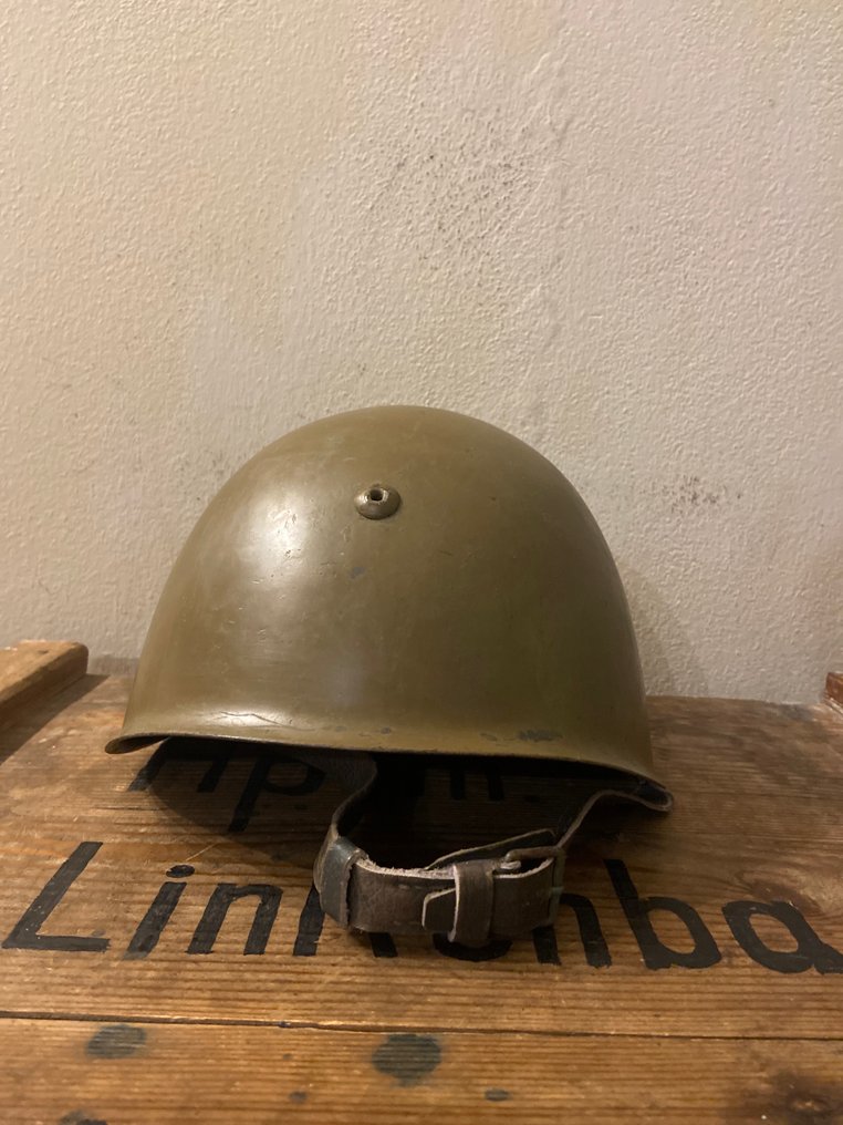 義大利 - M33 意大利军事用 1939 Sinigagliesi 都灵–宪兵–附有同期纸质材料 - 軍用頭盔 #4.3