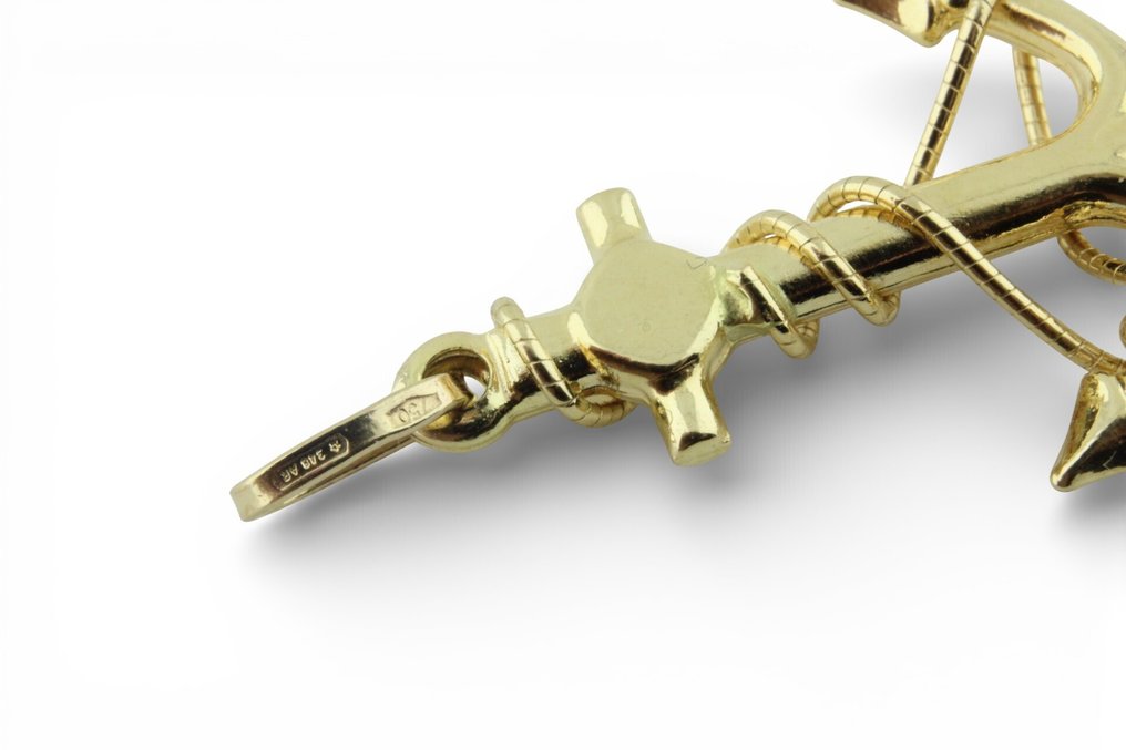 Vedhæng - 18 kraat Gulguld #4.3