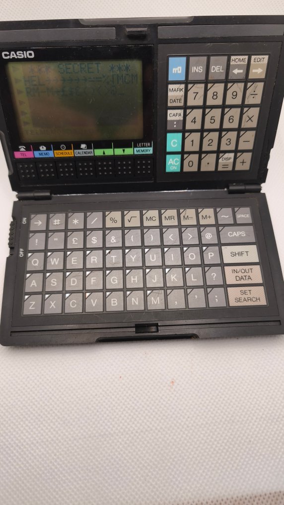 Casio SF-4000 Digital Diary - Tietokone #3.2