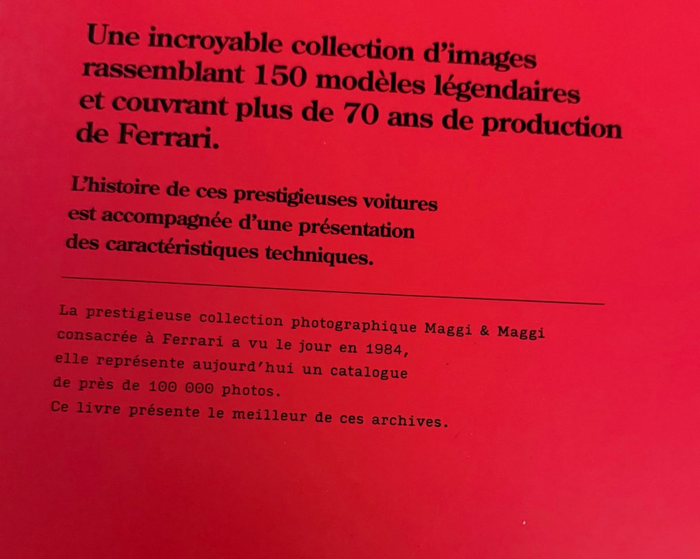 Stuart Codling; Maggi & Maggi - FERRARI 150 modèles de légende - 1984-1984 #4.3