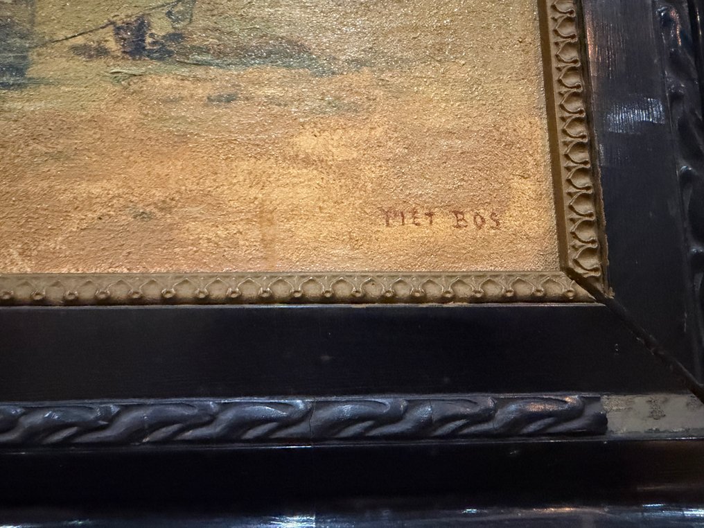 Piet Bos (1869-1945) - Ruiters in de zee #4.3