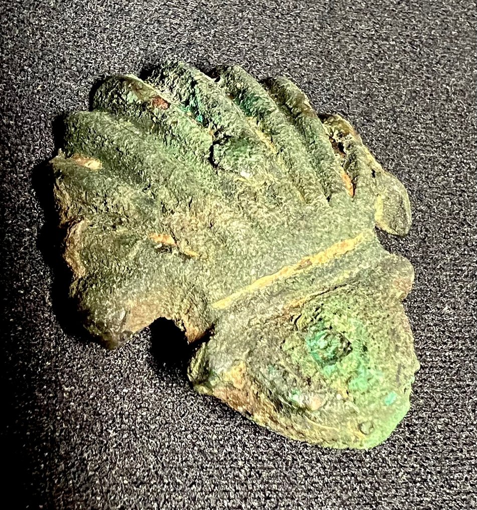 Μεσαιωνική Μπρούντζος Σήμα προσκυνητή - Άγιος Ιάκωβος (σύμβολο του Camino) - 47 mm #3.2