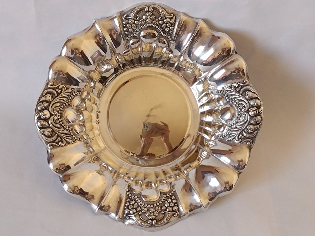 Bordopsats - Alpaca Silver belagt - Eclectic Belle Époque #1.0