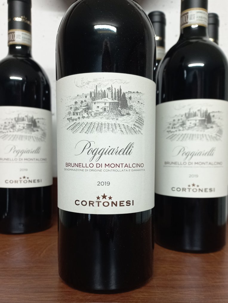 2019 Cortonesi I Poggiarelli - 蒙達奇諾·布魯奈羅 - 6 瓶 (0.75L) #1.0