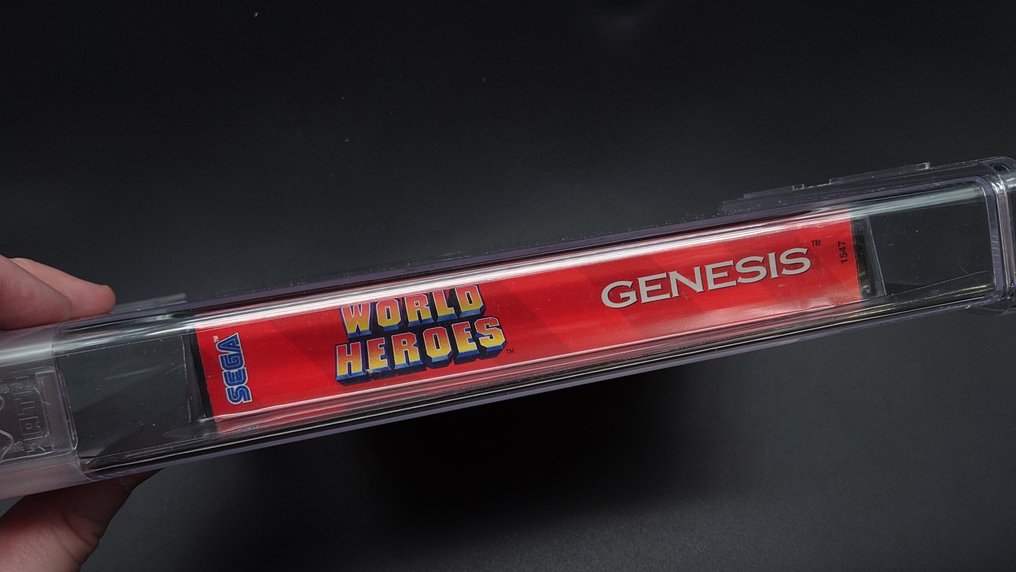 Sega - Mega Drive - Wata 9.8 A+ World Heroes Genesis US Factory Sealed Brand New TOP POP! - 電動遊戲 - 原裝盒未拆封 #2.1