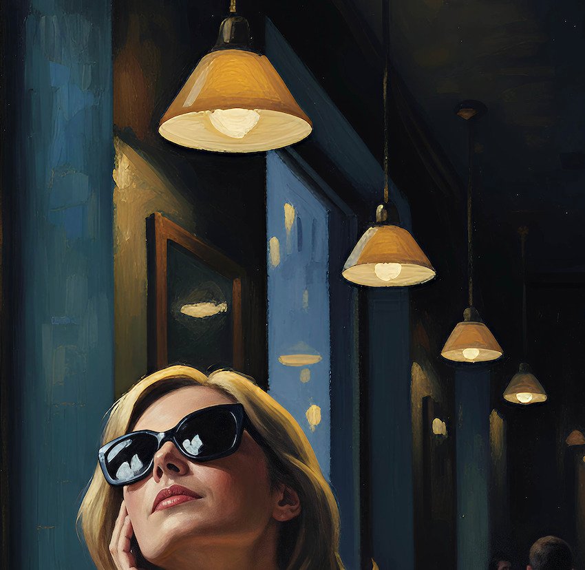 Le Yack - Reflections at Closing Time - Hand signed #4.3