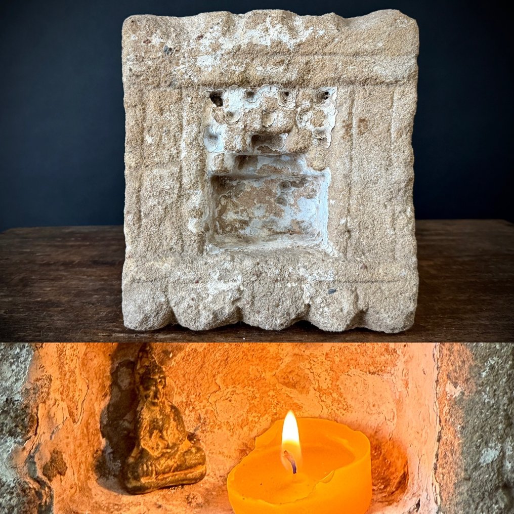  Αρχιτεκτονικό στολίδι - 1940-1950 - Οικιακό ιερό από κατοικία.  #1.0