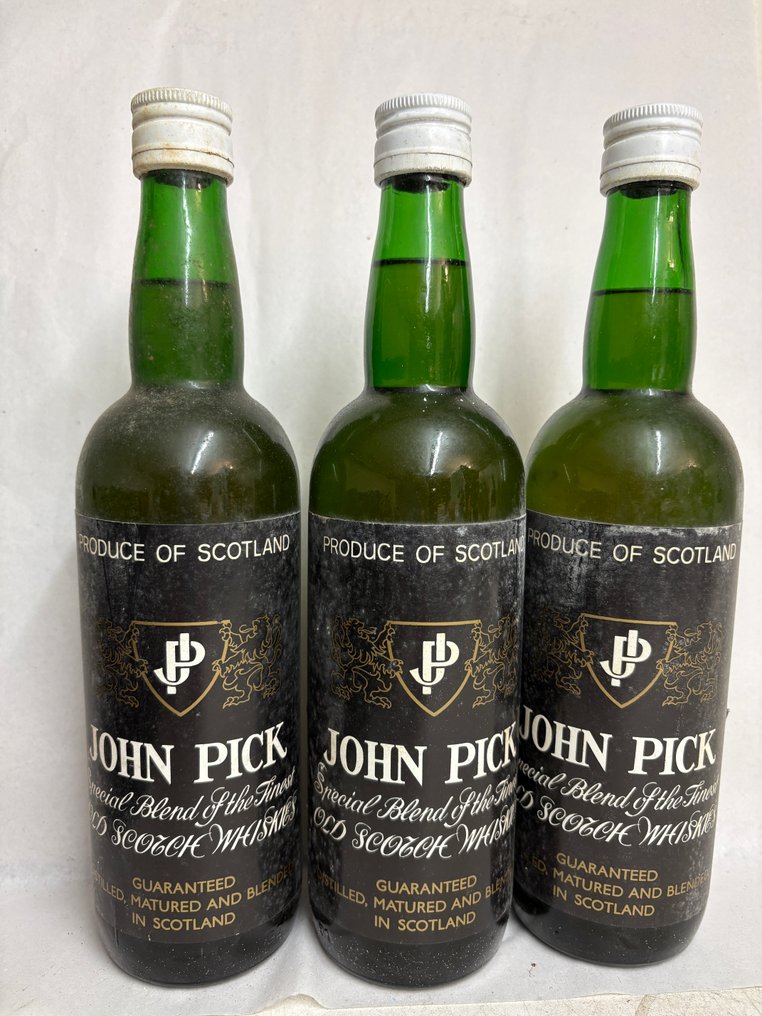 John Pick  - b. 1974  - 70 cl - 3 flasker #2.1