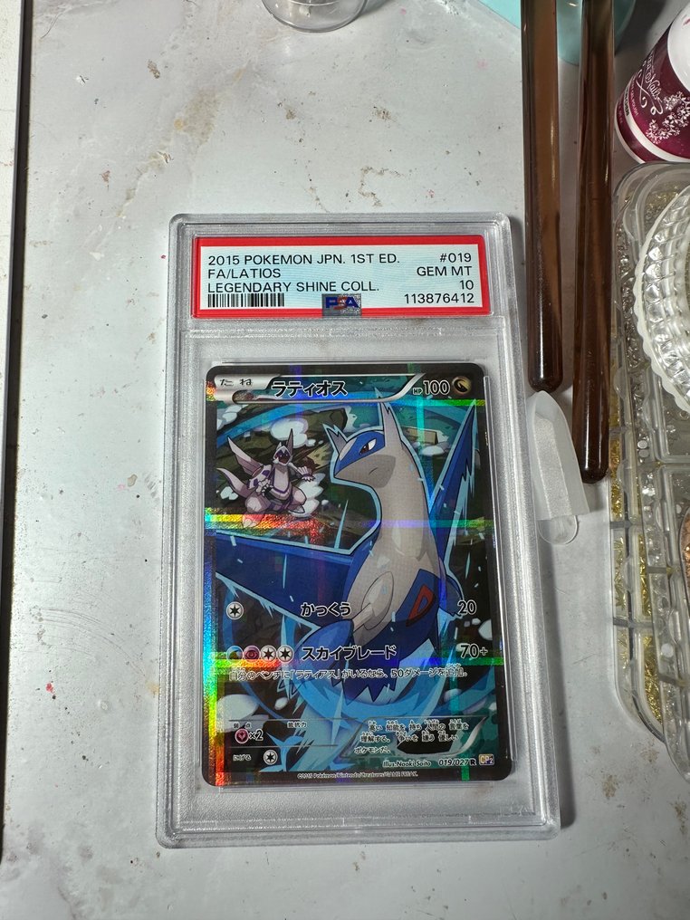 Pokémon - 1 Graded card - Latios #019 Første utgave, Folie - PSA 10 - Various sets #1.0