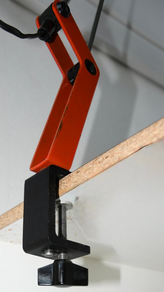 IKEA - 台灯 - Model 0163 / A401 - 1970 - 复古宜家 - 镀铬, 钢, 金属, 铝, 塑料 - Klem 办公桌灯 - 高80厘米 #3.2