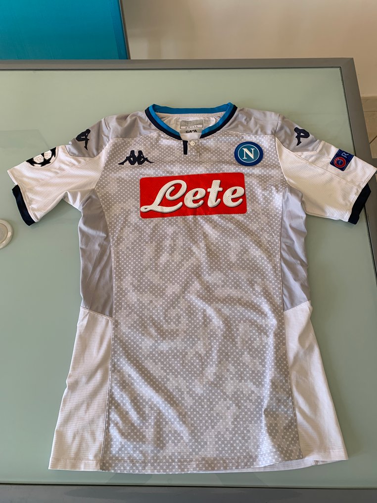 那不勒斯 - 歐洲冠軍聯賽 - Lorenzo Insigne - 2019 - 足球衫 #1.0