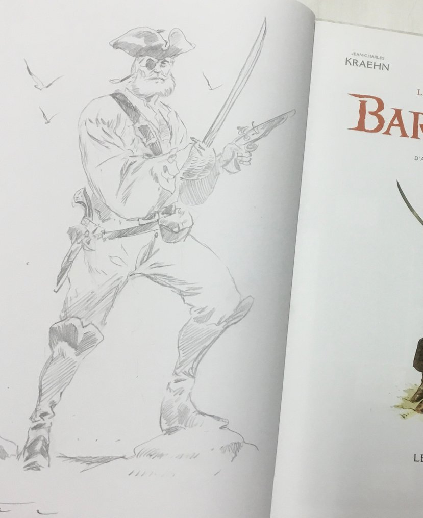 Les Nouvelles aventures de Barbe-Rouge T2 + dédicace - C - 1 Album - Πρώτη έκδοση - 2021 #2.1