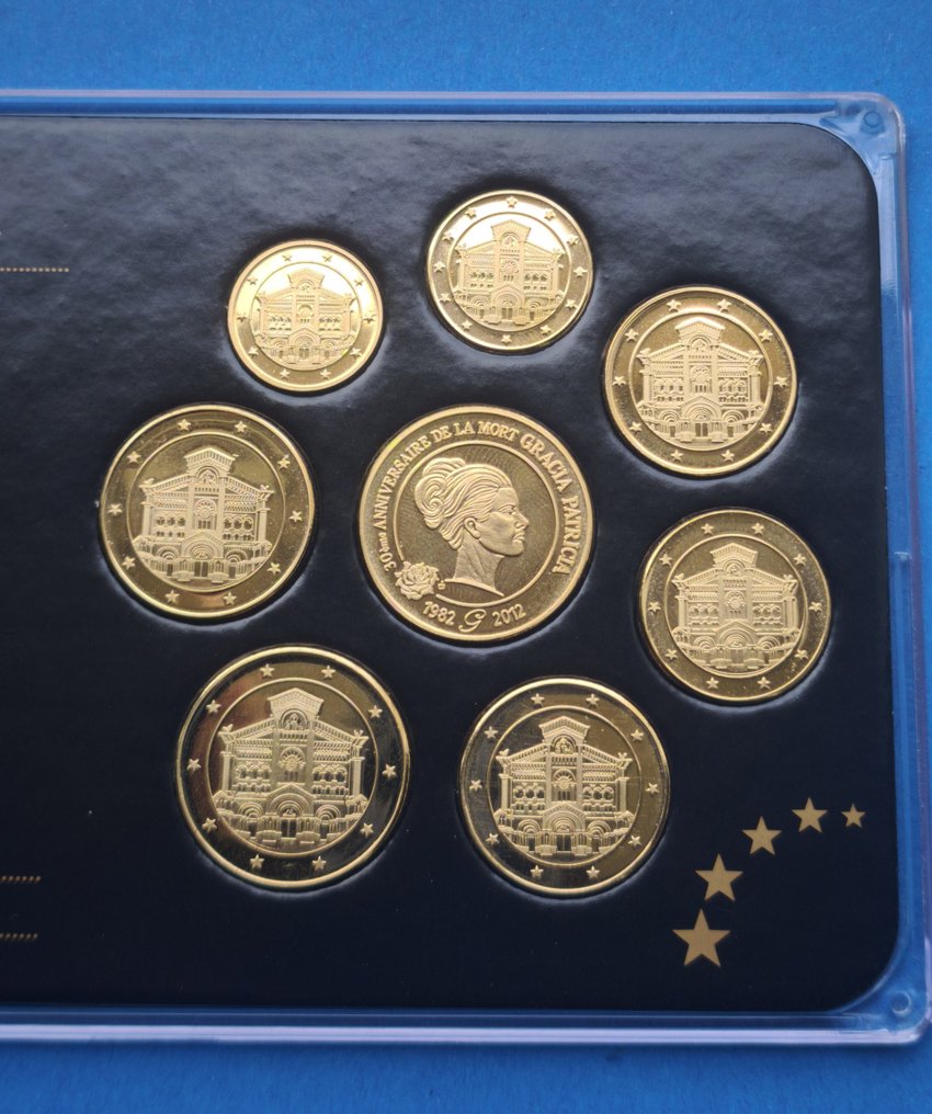 Monaco. Probe Set 2012 "Grace Kelly"  (Ingen mindstepris) #1.0