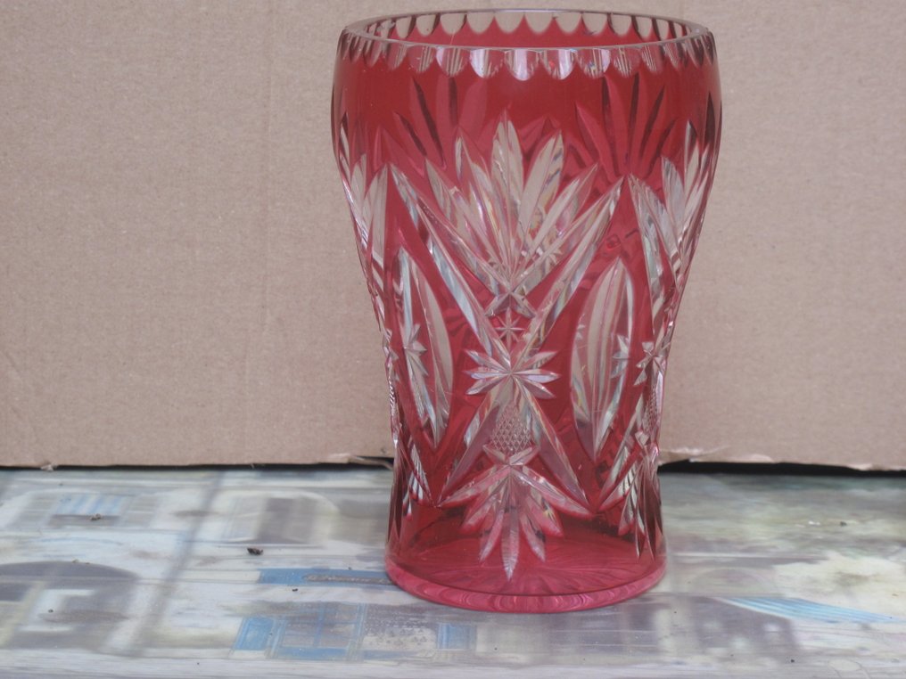 Vase  - Cristal - Vaas Val Saint Lambert #1.0