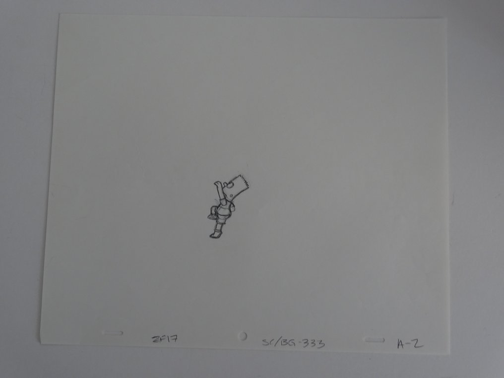 Matt Groening - 1 Original drawing - The Simpsons - The Simpsons,  Bart Simpson #2.1