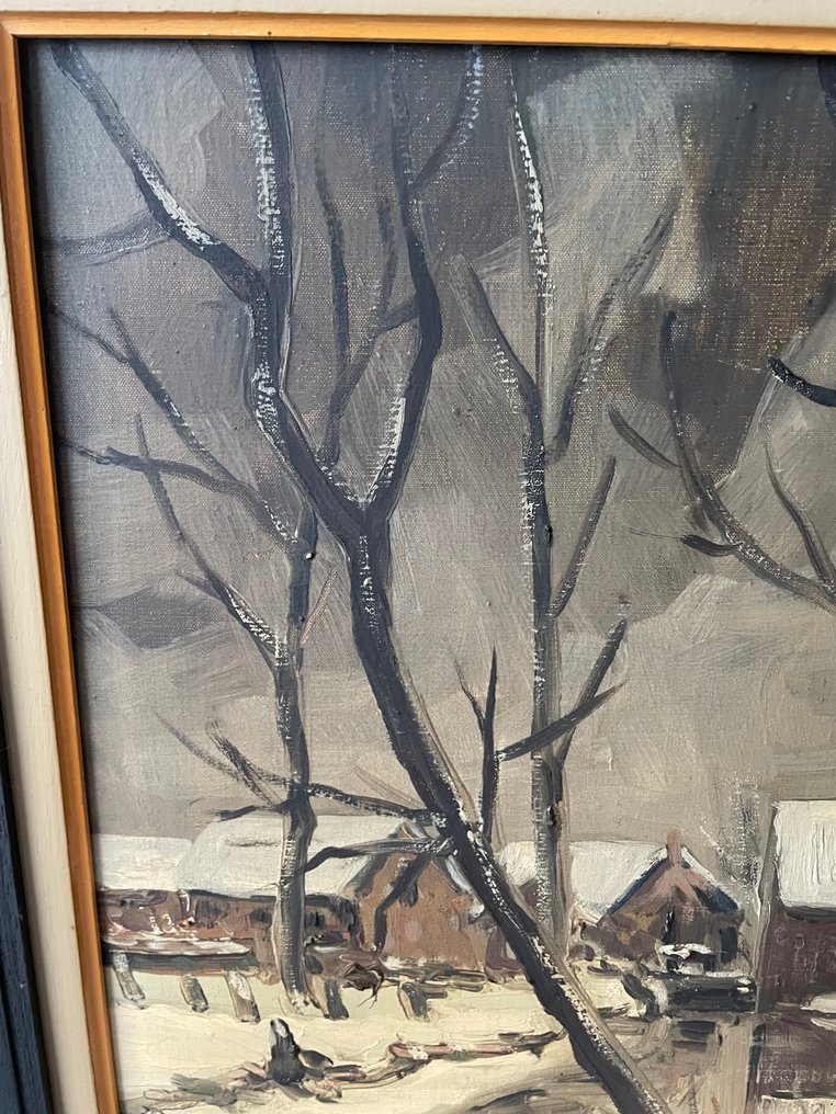 Marcel Kekebos (1937) - Winterlandschap #3.2