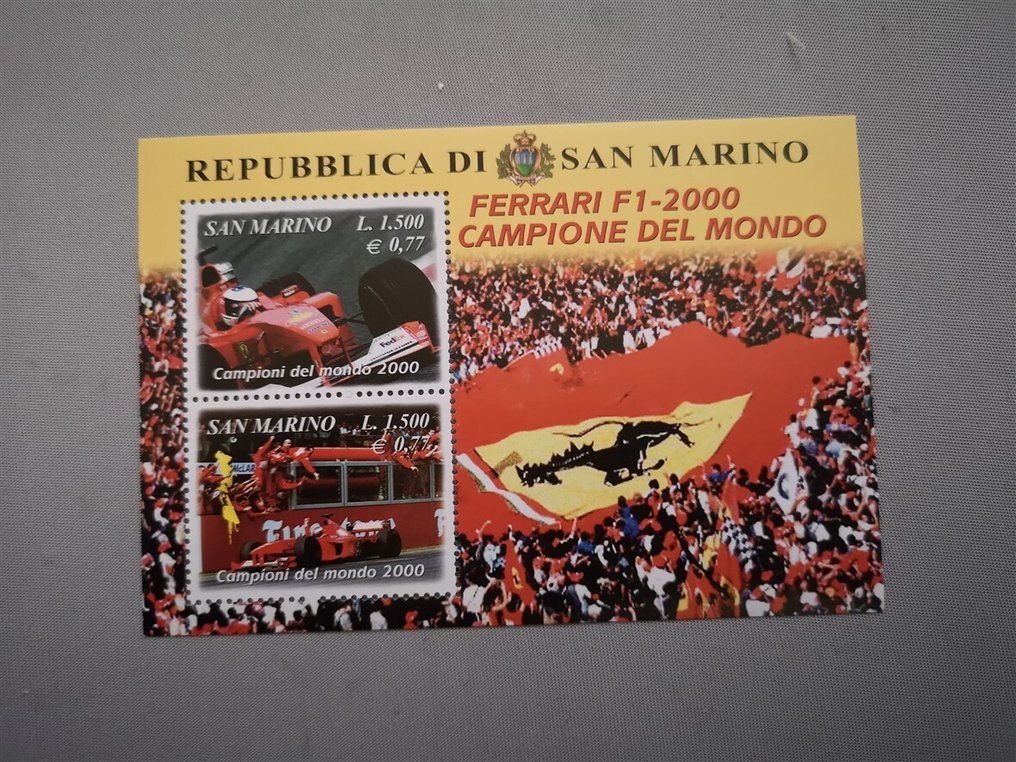 Ιταλία  - Συλλογές γραμματοσήμων και FDC από την περιοχή της Ιταλίας, πολλά γραμματόσημα και FDC, όλα σε - sassone #3.2