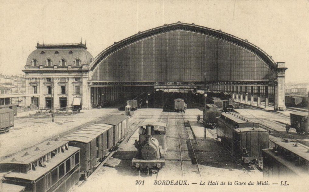 Γαλλία - Σιδηροδρομικές γραμμές - Υπέροχο!!! - συμπεριλαμβανομένων σταθμών, τρένων και τραμ στην εικόνα του - Καρτ-ποστάλ (95) - 1900-1940 #4.3