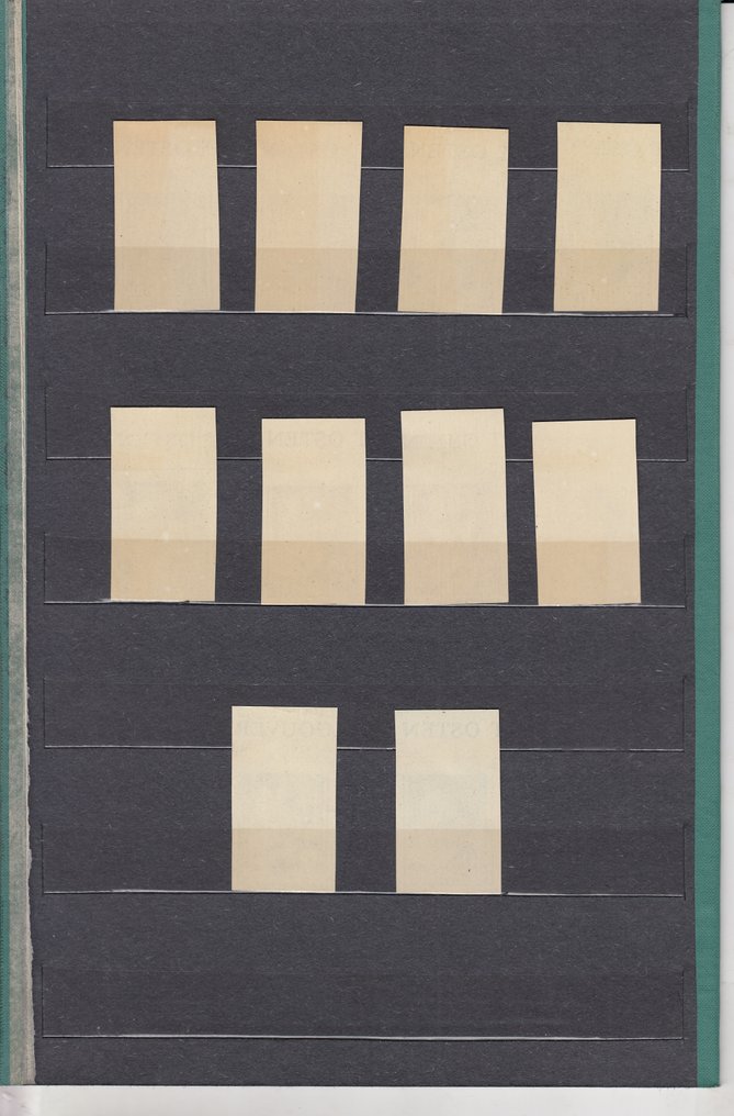 Generalgouvernement  - 一套包括有孔和无孔邮票，以及纪念邮票和明信片的收藏。 #4.3