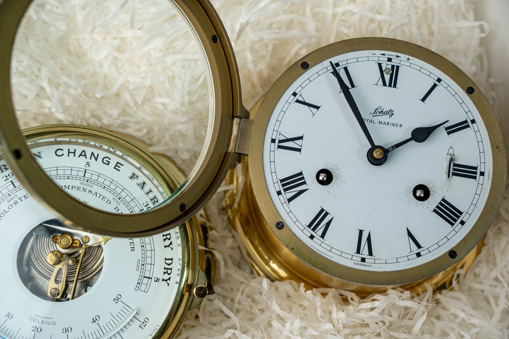 船钟  (2) - Schatz -   黄铜, 玻璃, 搪瓷 - 1960-1970 #1.0